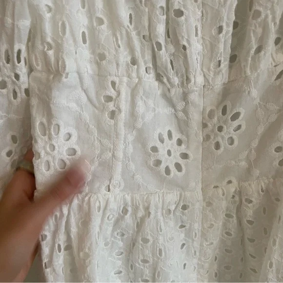 Saboskirt Luxe Leyton Eyelet Mini Dress - Picture 13 of 14